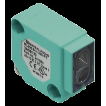 Фотоэлектрический датчик PEPPERL+FUCHS ML300-8-H-200-RT с подавлением фона и красным светом 410268 Фотоэлектрический датчик PEPPERL+FUCHS ML300-8-H-200-RT с подавлением фона и красным светом 410268