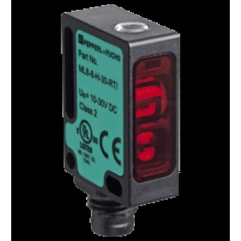 Фотоэлектрический датчик PEPPERL+FUCHS ML8-8-H-30-RT с подавлением фона и красным излучением 410386 Фотоэлектрический датчик PEPPERL+FUCHS ML8-8-H-30-RT с подавлением фона и красным излучением 410386