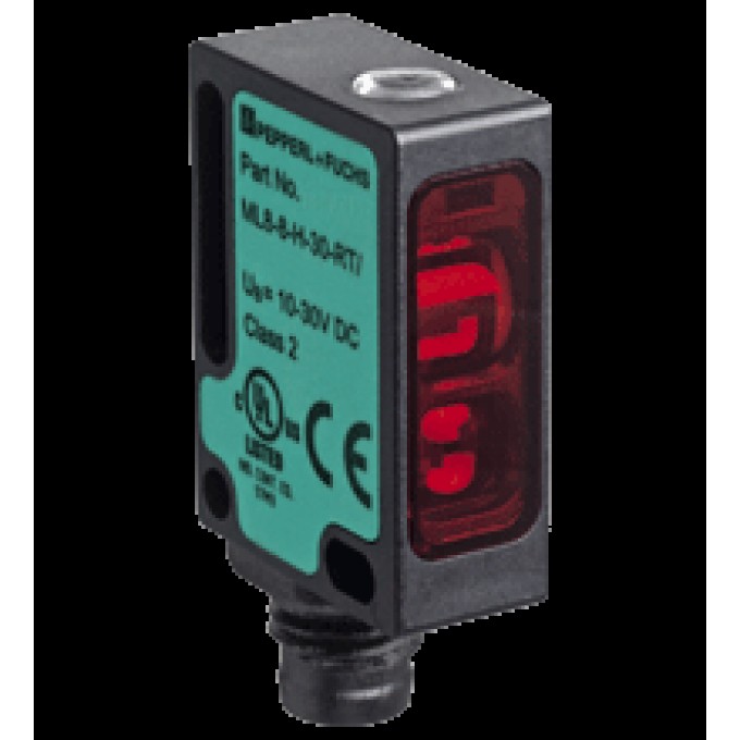 Фотоэлектрический датчик PEPPERL+FUCHS ML8-8-H-30-RT с подавлением фона и красным излучением 410386