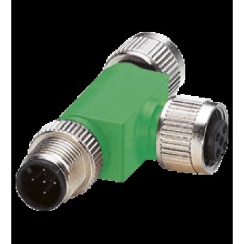 T-разветвитель PEPPERL+FUCHS V15S-TEE-V15 для DeviceNet/CANopen с IP67 411959