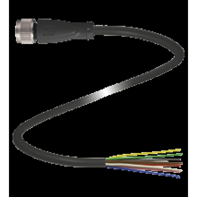 Кабель соединительный PEPPERL+FUCHS V19-G-BK20M-PUR-U-V19-G, M23 прямой, 20 м, PUR, с питанием 412629