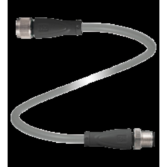 Кабель соединительный PEPPERL+FUCHS V1-G-1,2M-PUR-V1-G, M8 прямой, 1,2 м, PUR 412705