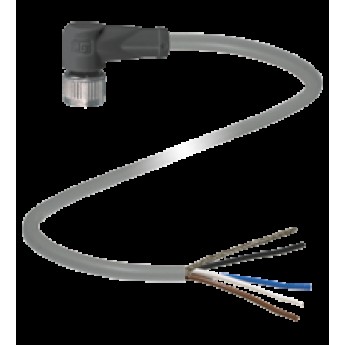 Кабельная розетка PEPPERL+FUCHS V1-W-15M-PUR-ABG экранированная, кабель 15 м, PUR 413077