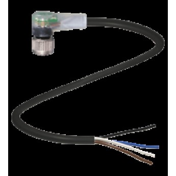 Разъем розетка PEPPERL+FUCHS V1-W-A2 длина 10м PUR черный 413182 Разъем розетка PEPPERL+FUCHS V1-W-A2 длина 10м PUR черный 413182