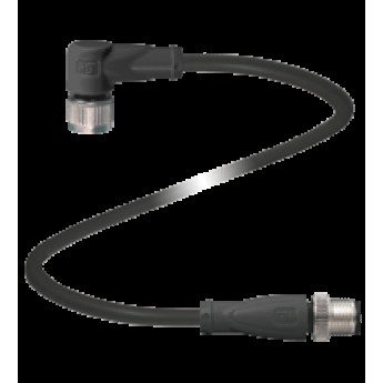 Кабель PEPPERL+FUCHS V1-W-BK15M-PUR-A-V1-G, M8 угловой — прямой, 15 м, PUR, с адаптером 413201 Кабель PEPPERL+FUCHS V1-W-BK15M-PUR-A-V1-G, M8 угловой — прямой, 15 м, PUR, с адаптером 413201